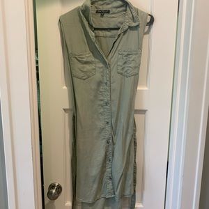 Army green dress
